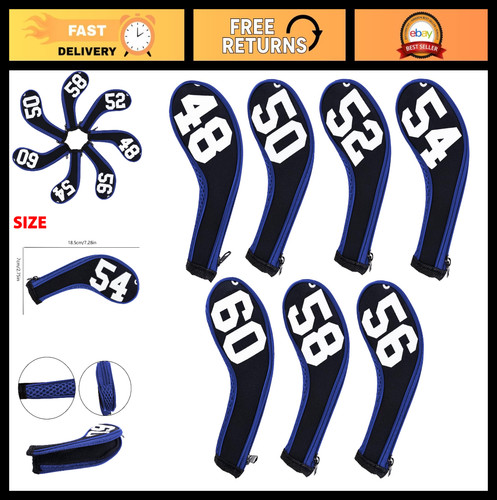 Pack golf wedge - 7-pack, covers